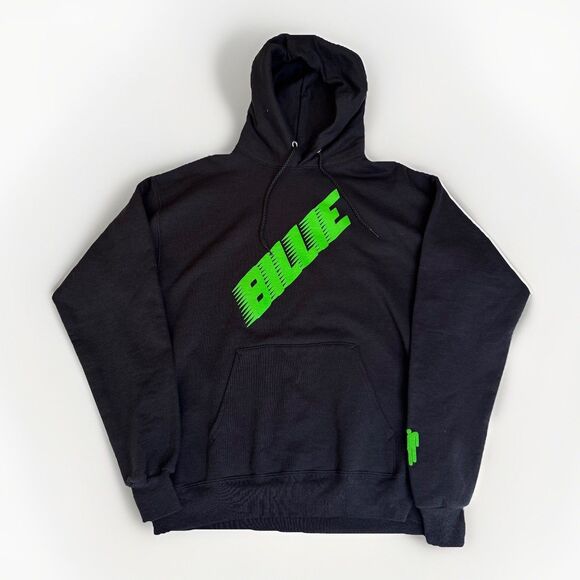 2019 Billie Eilish When We All Fall Asleep Where Do We Go Tan Hoodie Size Medium - Picture 1 of 6